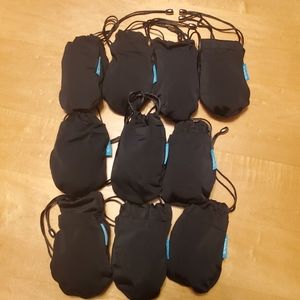 Set of 10 Tieks Tote Bags and Pouches